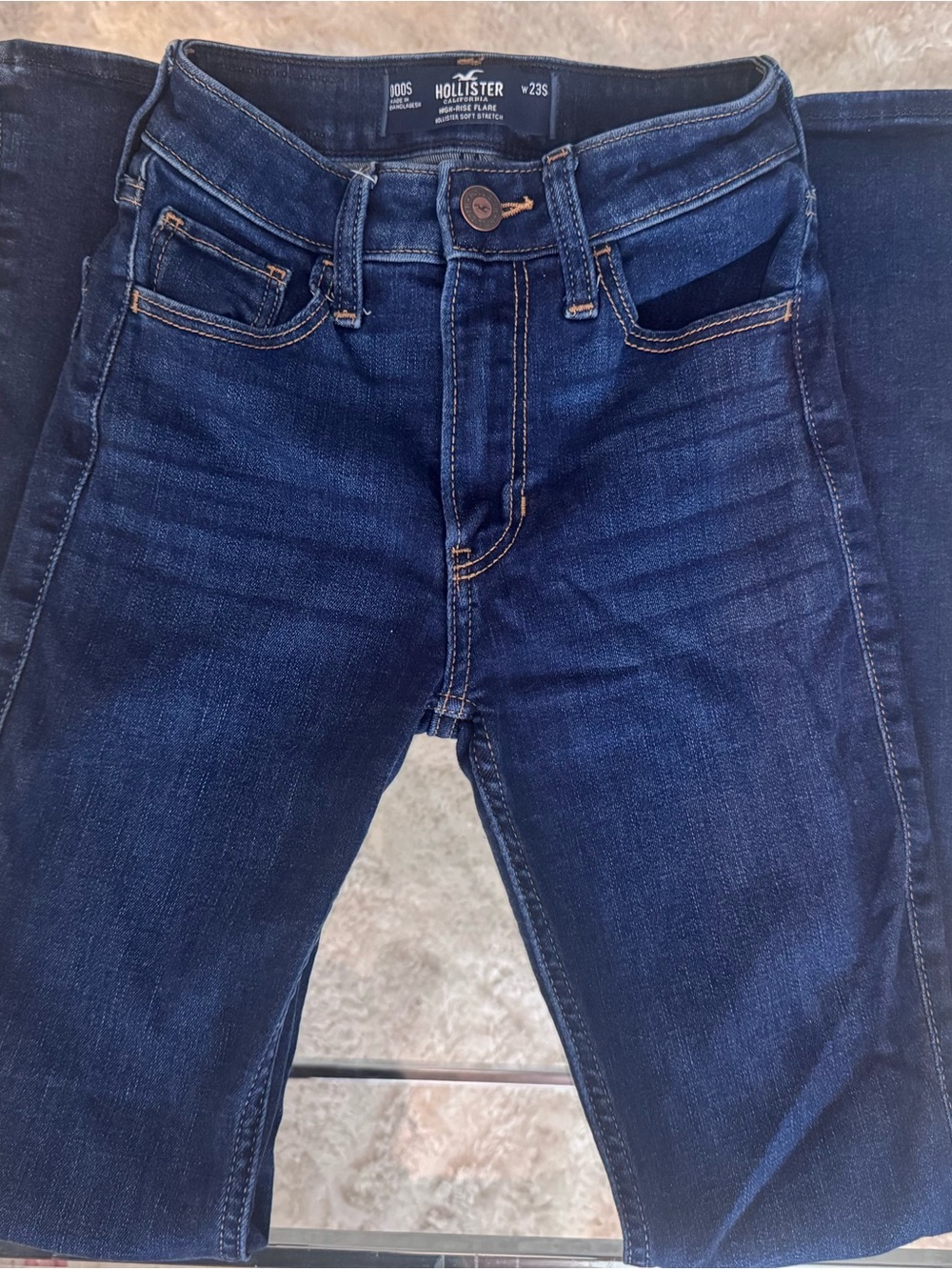 Hollister Jeans - High Rise Flare- Soft Stretch
